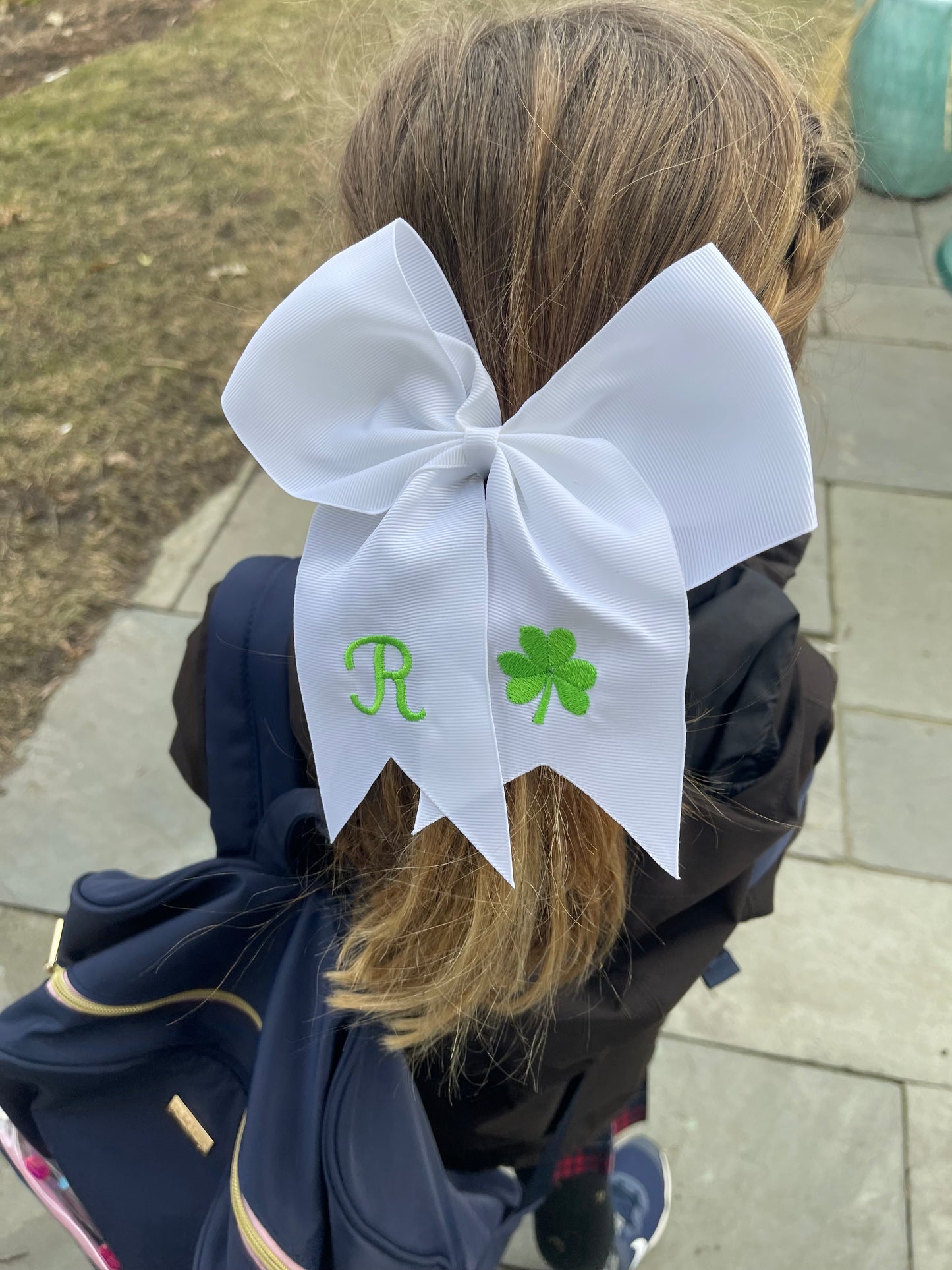 Hair Bow- Cheer