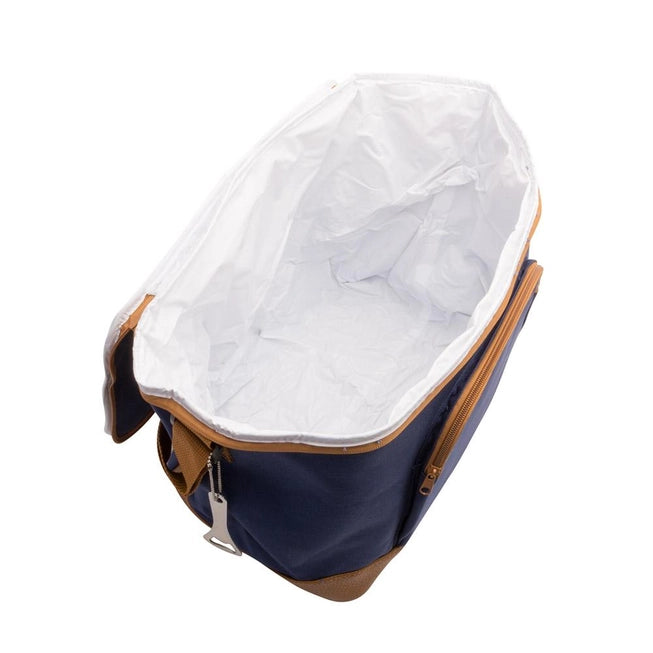 Navy Cooler Tote