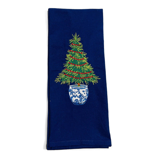 Towel - Tree with Ornaments